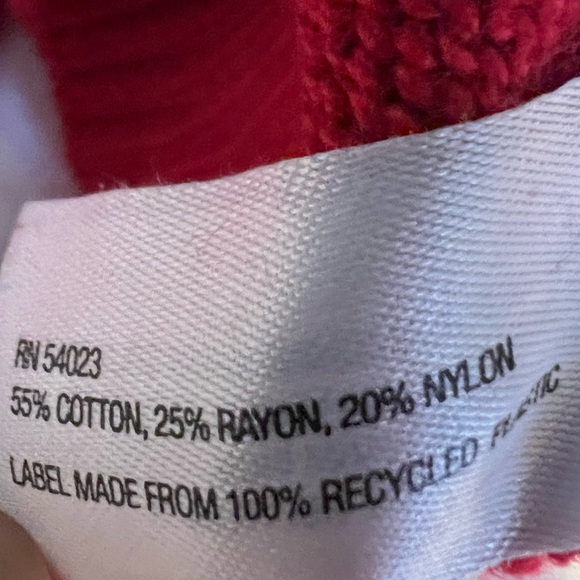 GAP boys v neck sweater red - Picture 3 of 3